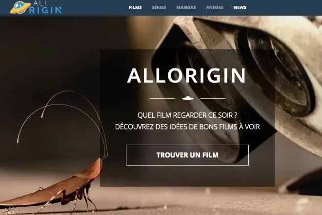 Quel film regarder - Trouver un film avec AllOrigin