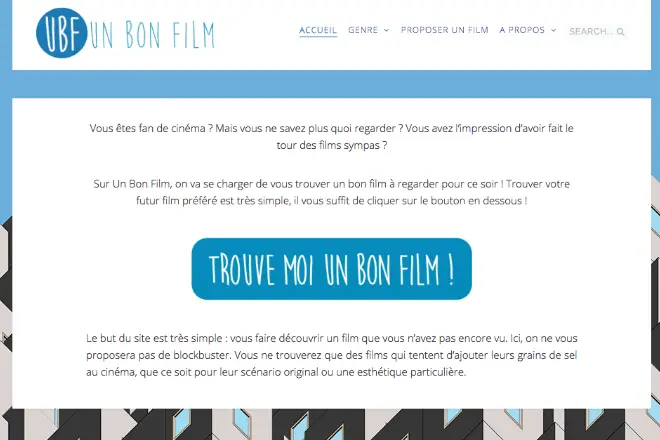 Quel film regarder - Trouver un film avec un bon film