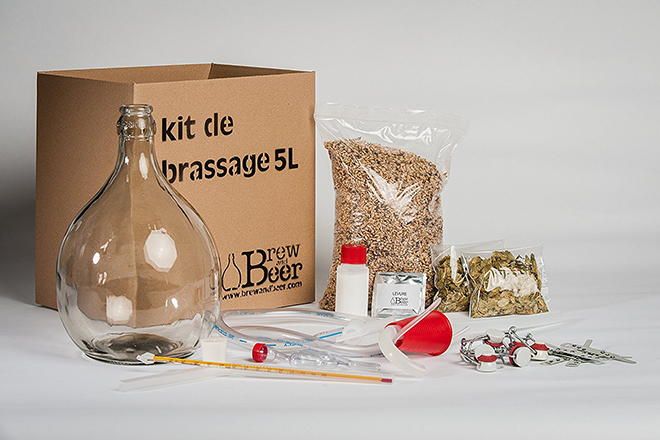 Idée Cadeaux - le fan de bière - Kit Brassage de Bière