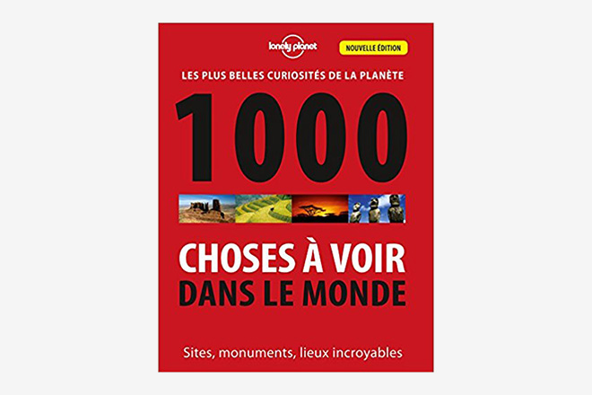 Guide Cadeaux Voyageur - 1000 choses a voir dans le monde