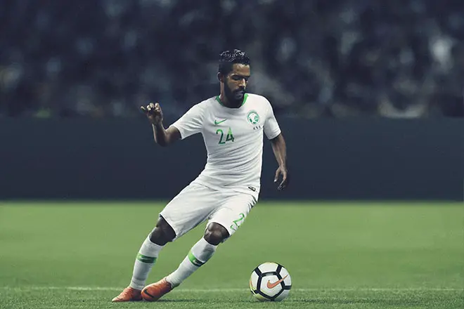 Arabie Saoudite - Maillot domicile Coupe du Monde 2018