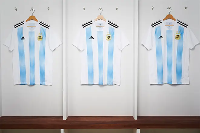 Argentine - Maillot domicile Coupe du Monde 2018