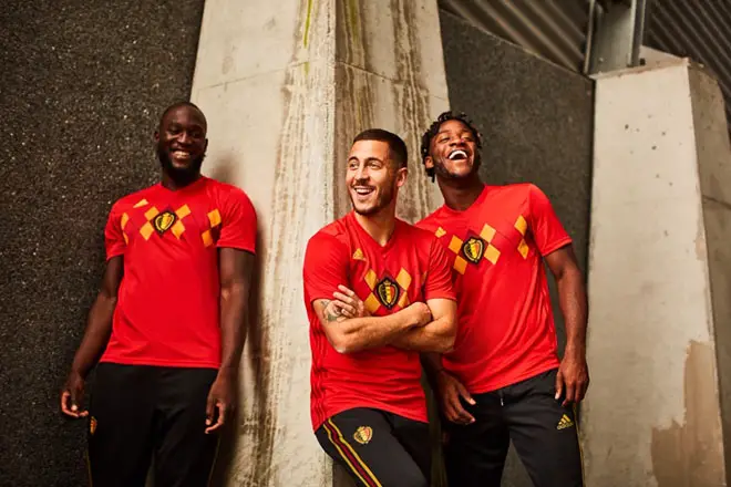 Belgique - Maillot domicile Coupe du Monde 2018