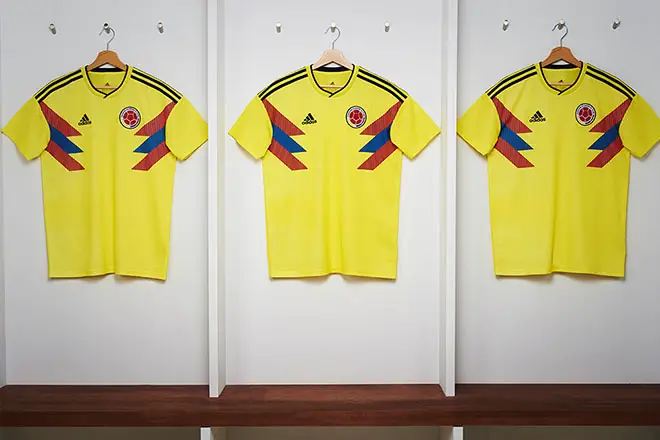 Colombie - Maillot domicile Coupe du Monde 2018