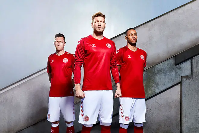 Danemark - Maillot domicile Coupe du Monde 2018