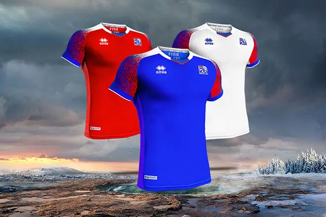 Islande - Maillot Coupe du Monde 2018