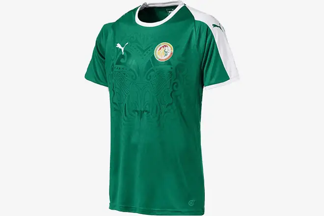 Sénégal - Maillot domicile Coupe du Monde 2018