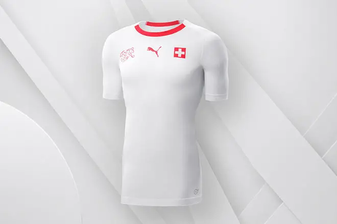 Suisse - Maillot extérieur Coupe du Monde 2018