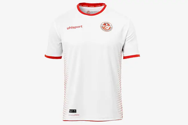 Tunisie - Maillot domicile Coupe du Monde 2018