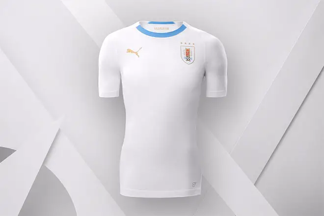 Uruguay - Maillot extérieur Coupe du Monde 2018